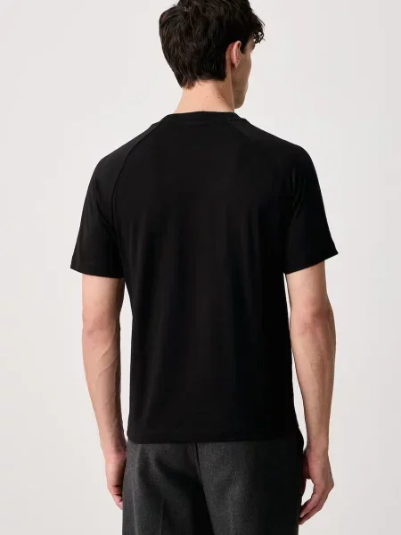 HUGO T-shirt Diken czarna