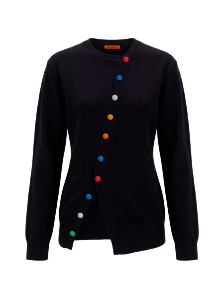 Cardigan Simon Miller asimetric negru