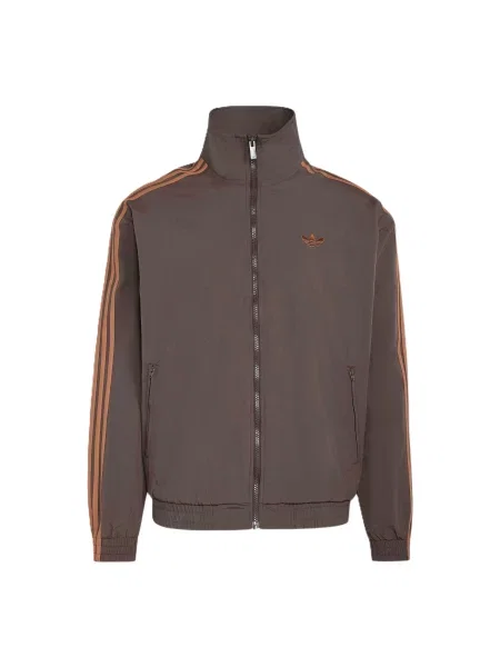ADIDAS ORIGINALS Geacă de primăvară-toamnă Firebird maro / închis portocaliu