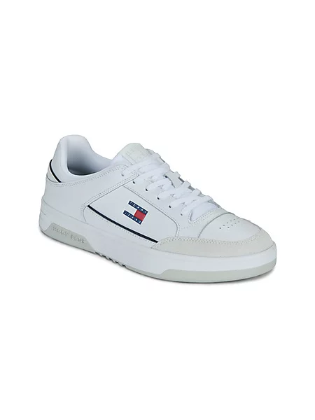 Tommy Jeans Nizke superge temno modra / rdeča off-bela bela