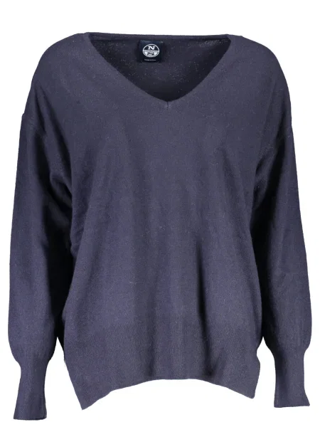 Pulover North Sails din jerseu albastru