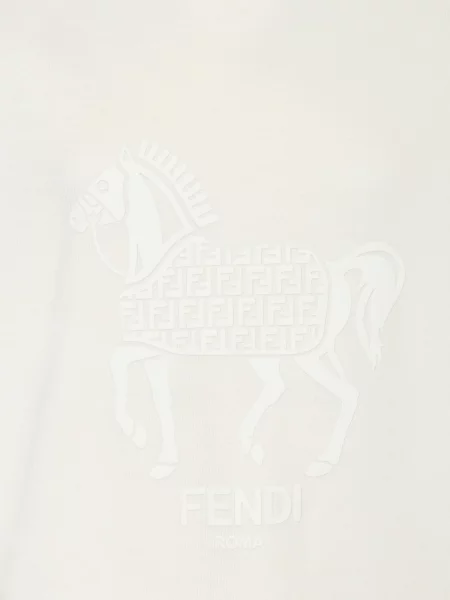 Fendi Bluza weiss biała