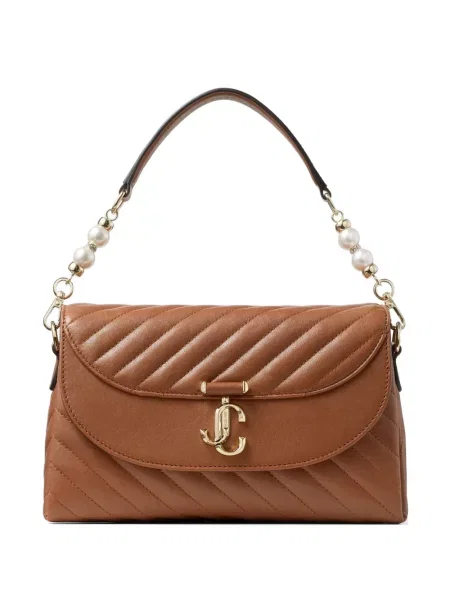 Matlasat geantă Jimmy Choo maro