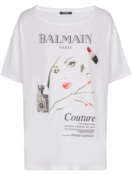 Tricou Balmain alb