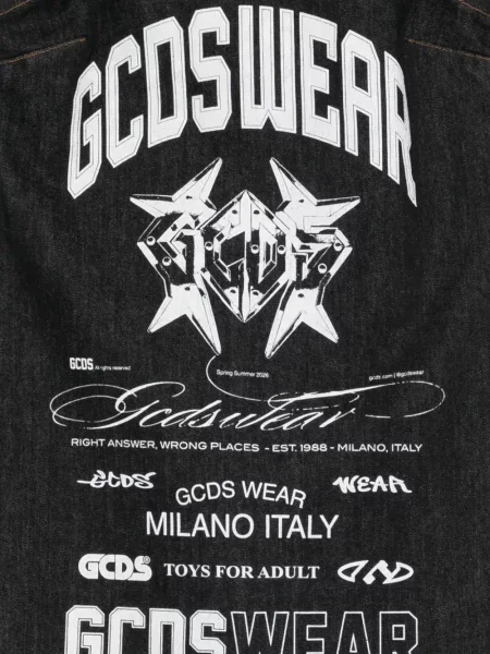 Sukienka mini Gcds niebieska