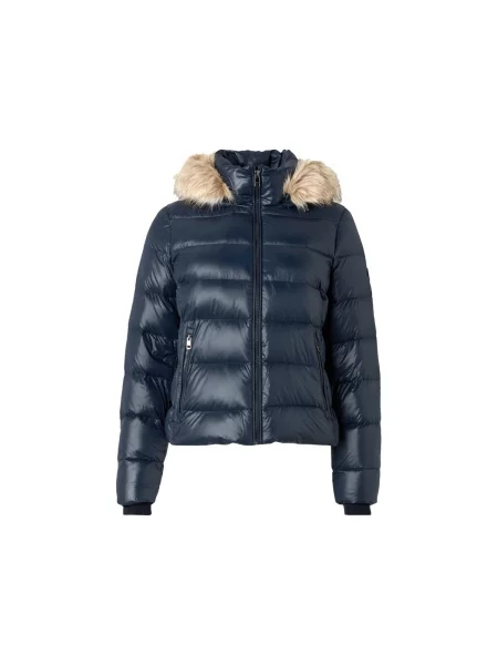 Geacă Tommy Hilfiger albastru