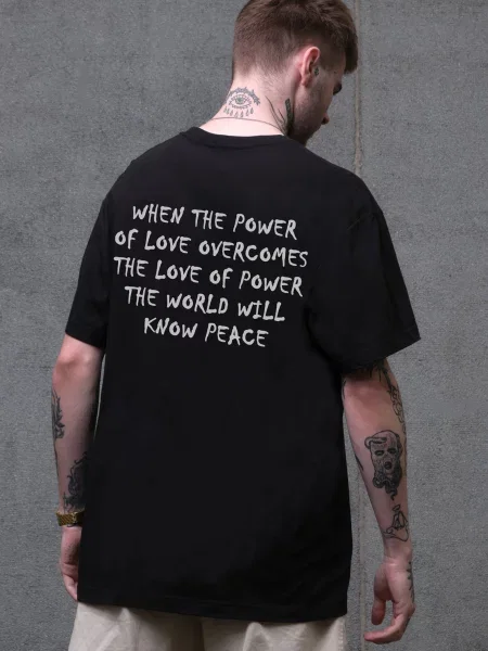 Футболка Without черная