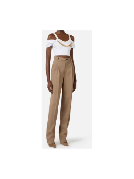 Top Elisabetta Franchi biały