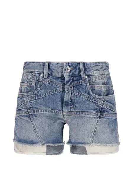 Pantaloni scurți din denim Rick Owens Drkshdw albastru
