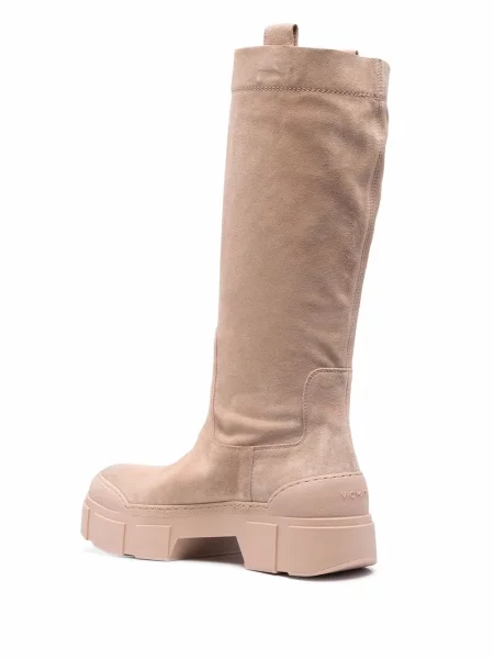 Semišové slip on kotníkové boty Vic Matie