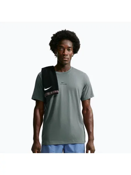 Koszulka treningowa Nike Pro Dri-Fit smoke grey/black czarna