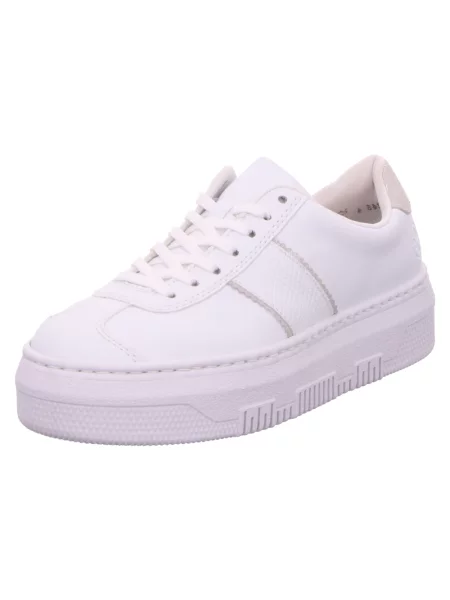 Sneakersy Rieker skórzane białe