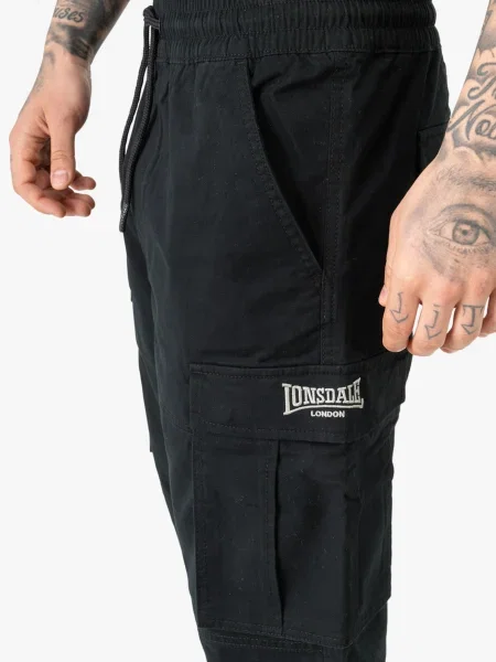 Pantaloni cargo Lonsdale alb