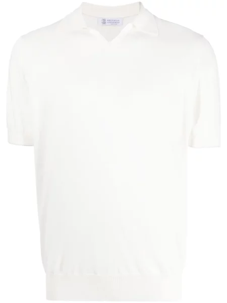 Pletené polotričko Brunello Cucinelli bílé