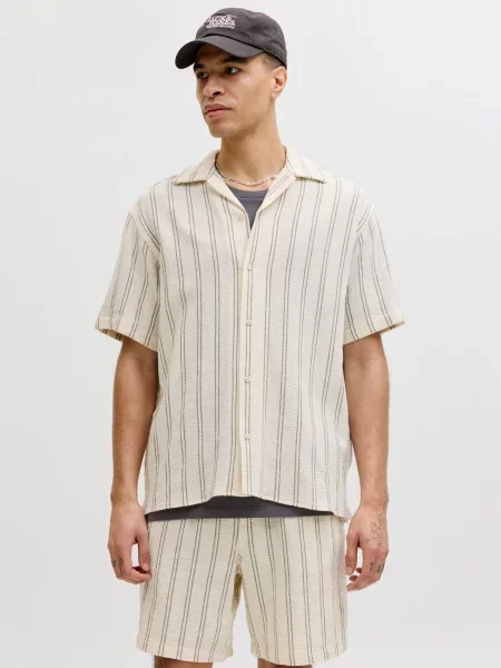 JACK & JONES Cămașă JORCoba ecru