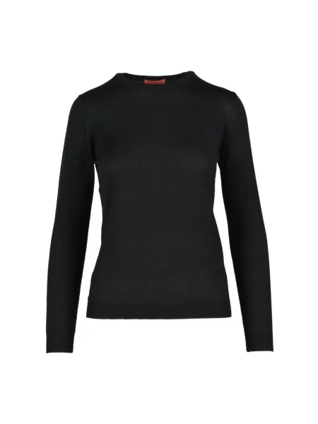 Sweter Ballantyne wełniany czarny