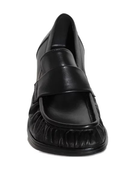 Pantofi cu toc Chuckies cu bretele negru