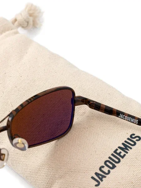 Ochelari de soare Jacquemus maro