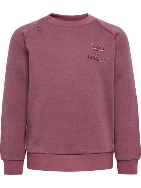 Bluza chłopięca Hummel Wulbato fioletowa