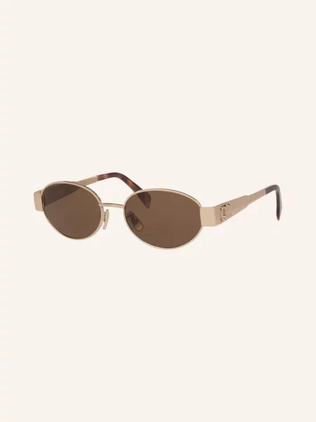 Celine Okulary Przeciwsłoneczne gold złote