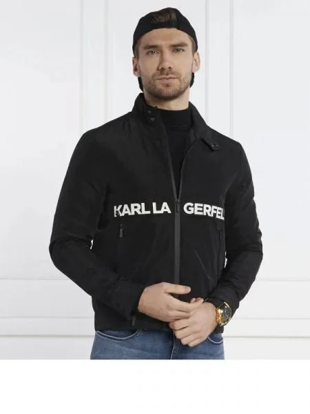Karl Lagerfeld Geacă negru