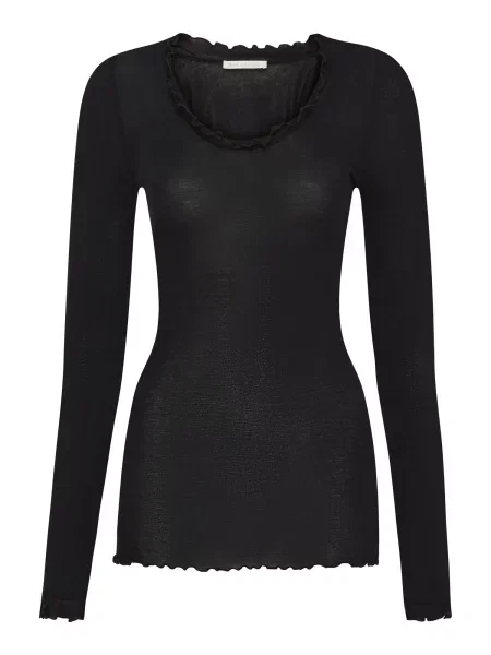 Seamless Basic Tričko Romance' černá