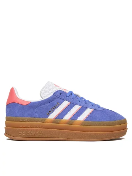 adidas gazelle silver green womens adidas Gazelle Bold Shoes - Women's - Purple / Wonder White / Gold