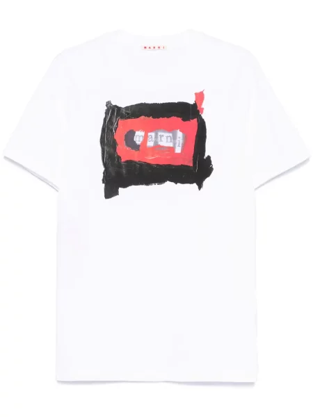 Tricou Marni alb