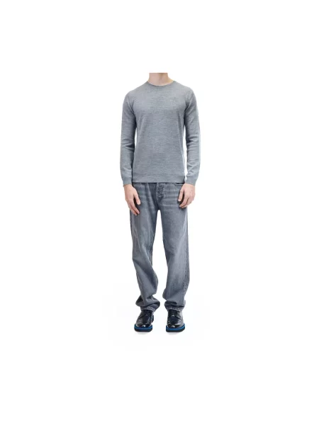 Sweter Karl Lagerfeld wełniany szary