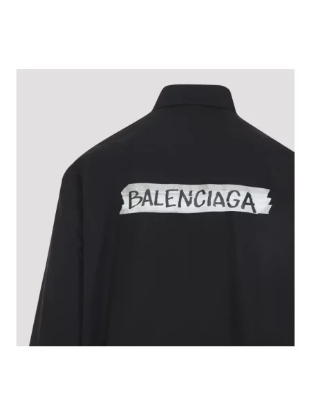 Koszula Balenciaga czarna