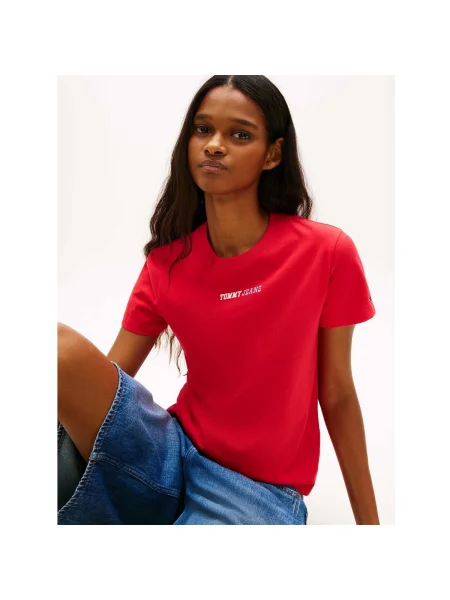 Tommy Jeans Tricou roșu