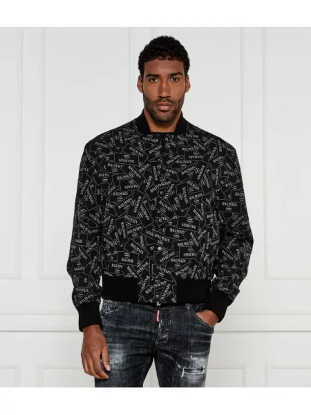 Balmain Geacă bomber negru