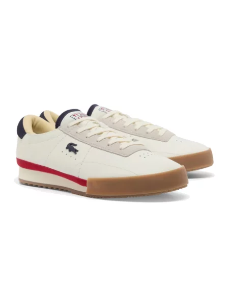 Sneakersy Lacoste białe