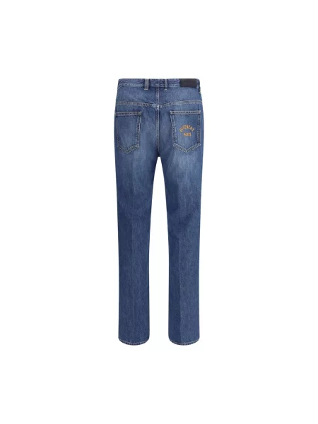 Jeansy straight leg Givenchy niebieskie