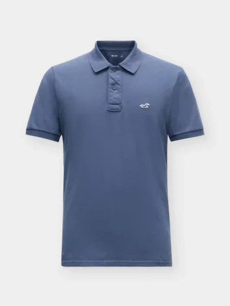 HOLLISTER Tricou INTL EXCLUSIVE porumbel albastru