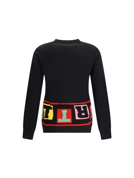 Sweter Comme Des Garcons wełniany czarny