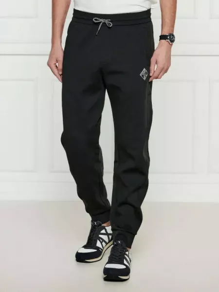 Armani Exchange Pantaloni de trening negru