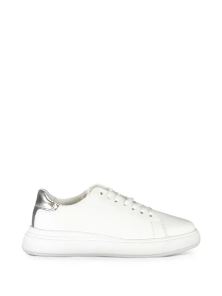 Top Calvin Klein din dantelă alb