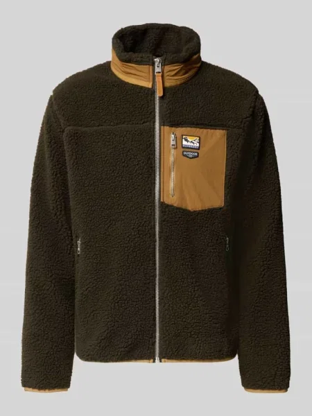Bluza Superdry z logo oliwkowa