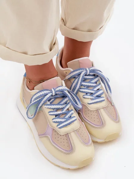 Кожени маратонки Boto бяло