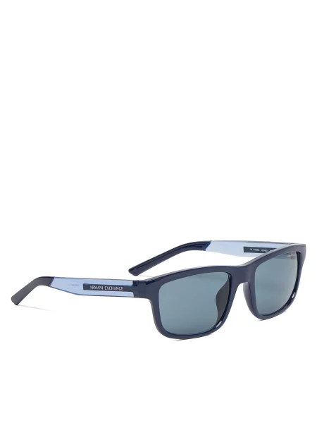 Ochelari de soare Armani Exchange Bleumarin