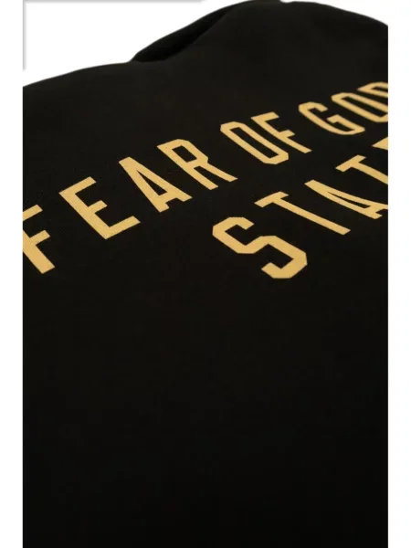Bluza z kapturem dziecięca Fear Of God Essentials czarna