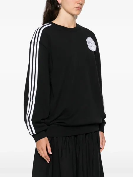 Hanorac Adidas cu dungi negru