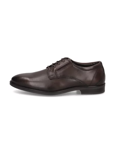 Lazzarini elegantní polobotky hnědé