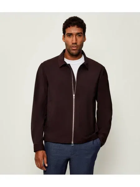 TIGER OF SWEDEN De lână geacă bordo