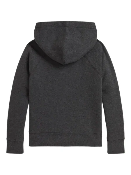 Dětska mikina s kapucí Polo Ralph Lauren šedá