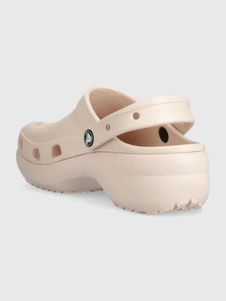 Pantofle Crocs Classic Platform Clog růžové