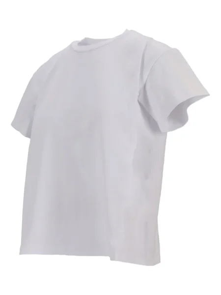Tricou La Rose scurt alb