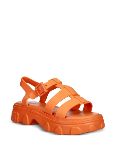 Sandały dziecięce Mini Melissa pomarańczowe
