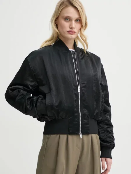 Filippa K geaca bomber de tranzitie negru